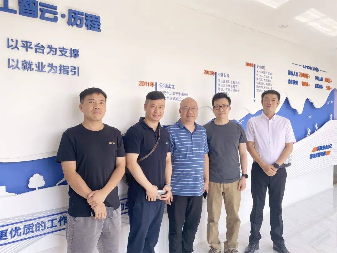 浙江易传识网络科技总经理丁晖一行莅临918博天堂(中国)研讨考察 